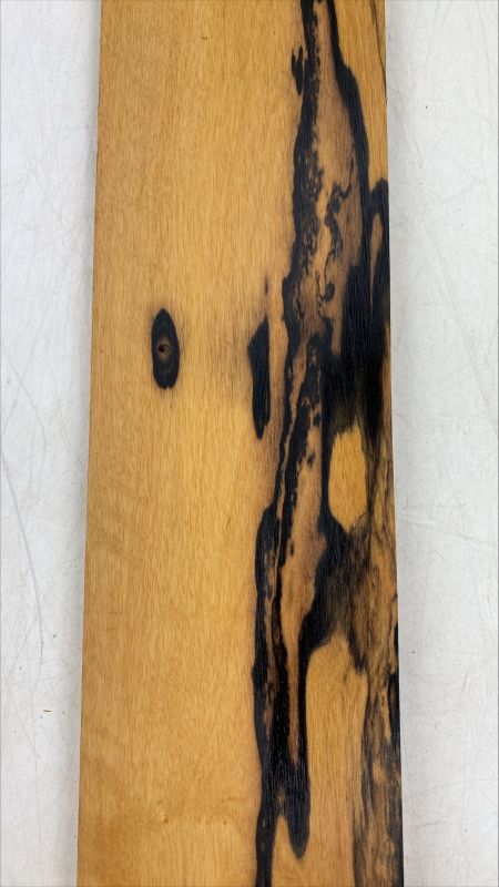 Fretboard Royal White Ebony, 720x80x10mm, Unique Piece #159